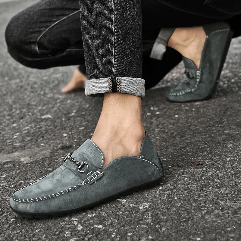 Monaco Suede Loafers