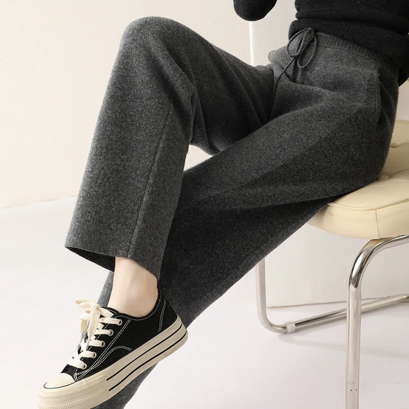Plush Wool Pants