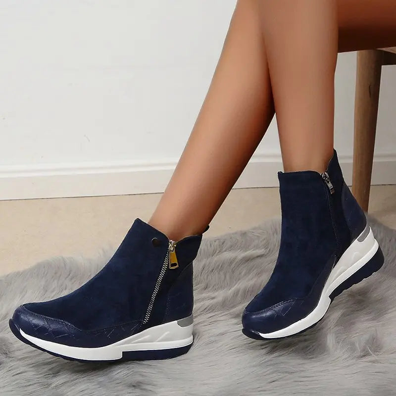 Riviera Wedge Boots