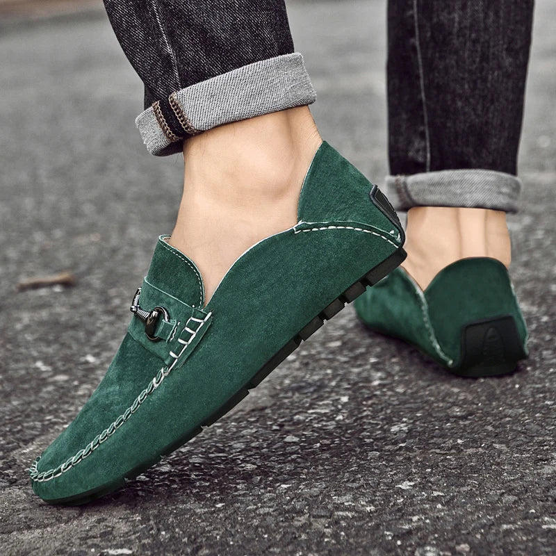 Monaco Suede Loafers