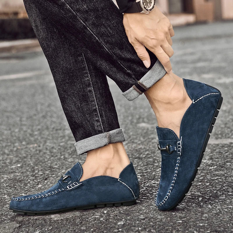 Monaco Suede Loafers
