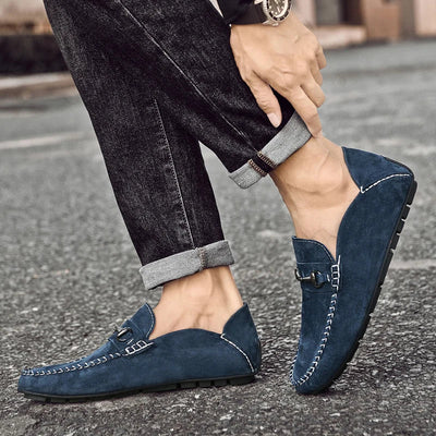 Monaco Suede Loafers