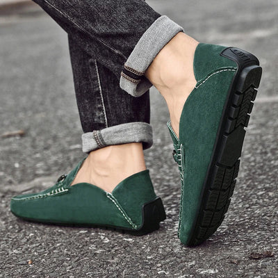 Monaco Suede Loafers
