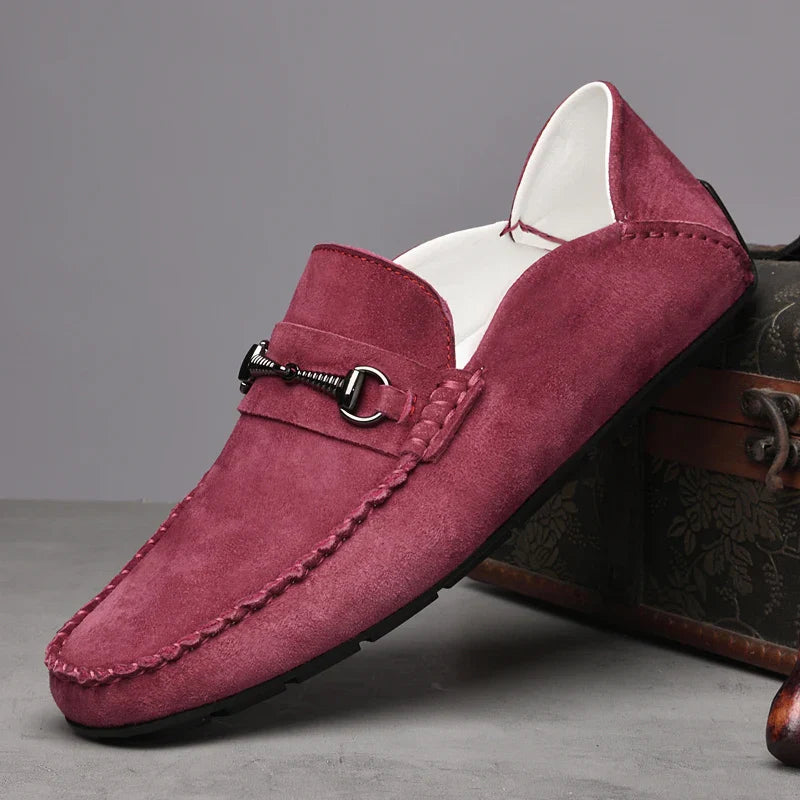 Monaco Suede Loafers