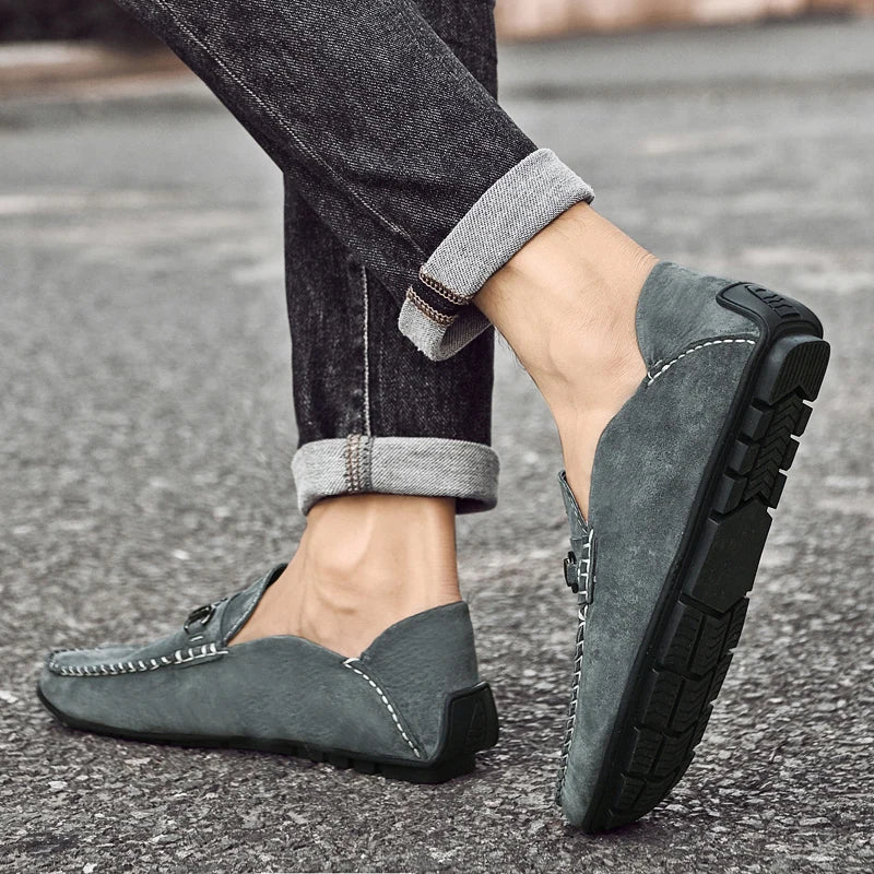 Monaco Suede Loafers