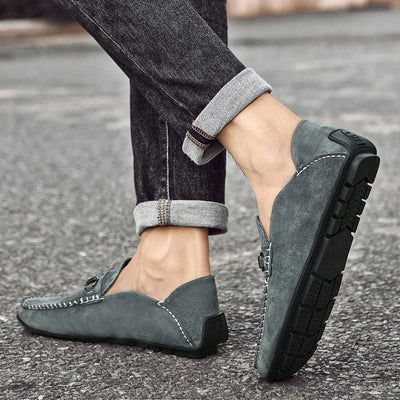 Monaco Suede Loafers