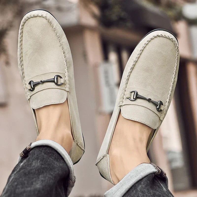 Monaco Suede Loafers