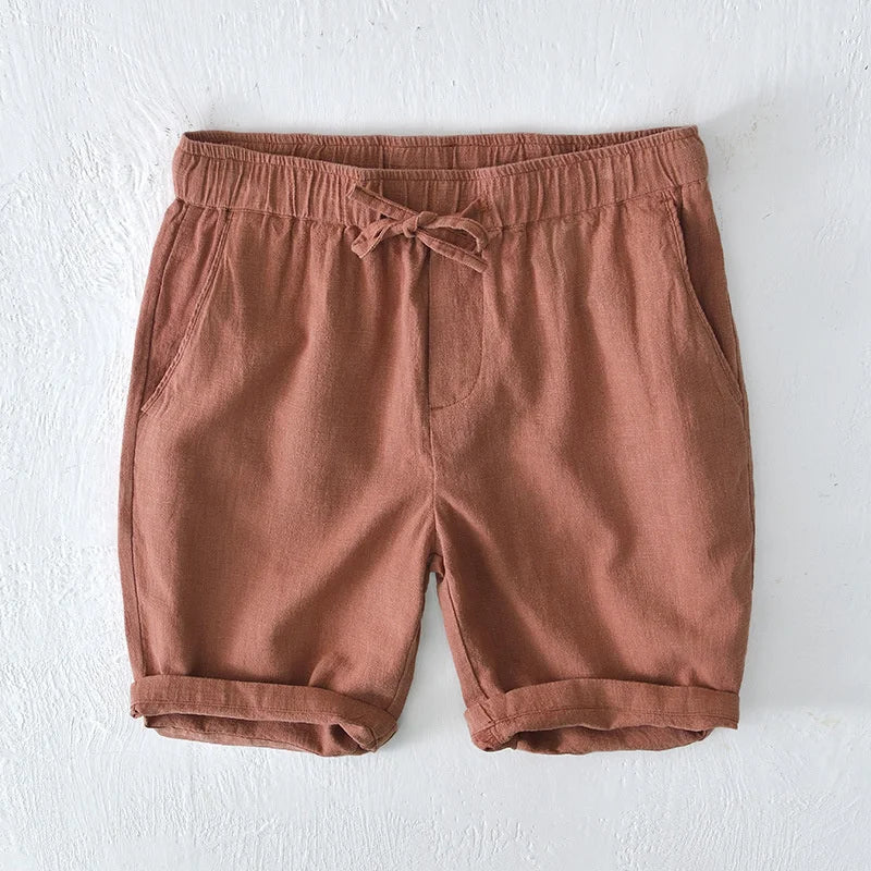Santorini Linen Shorts