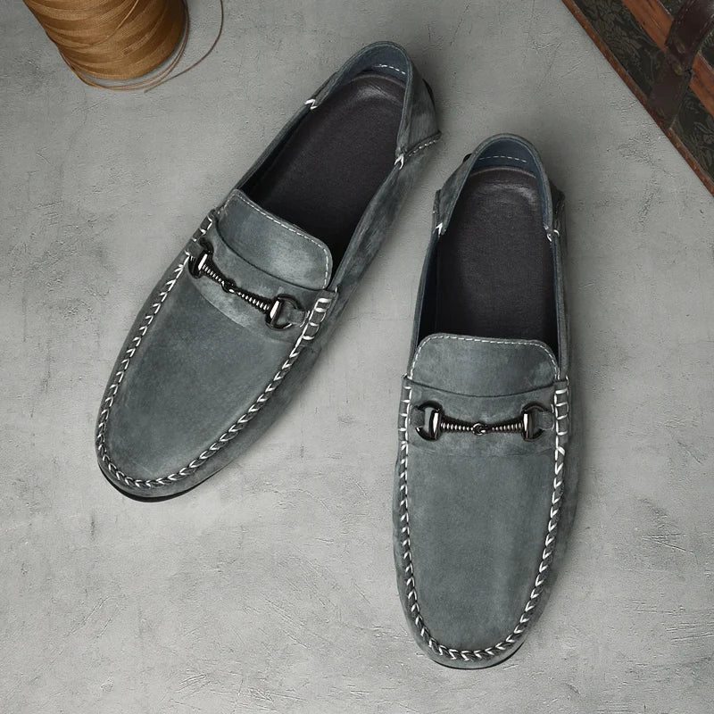 Monaco Suede Loafers
