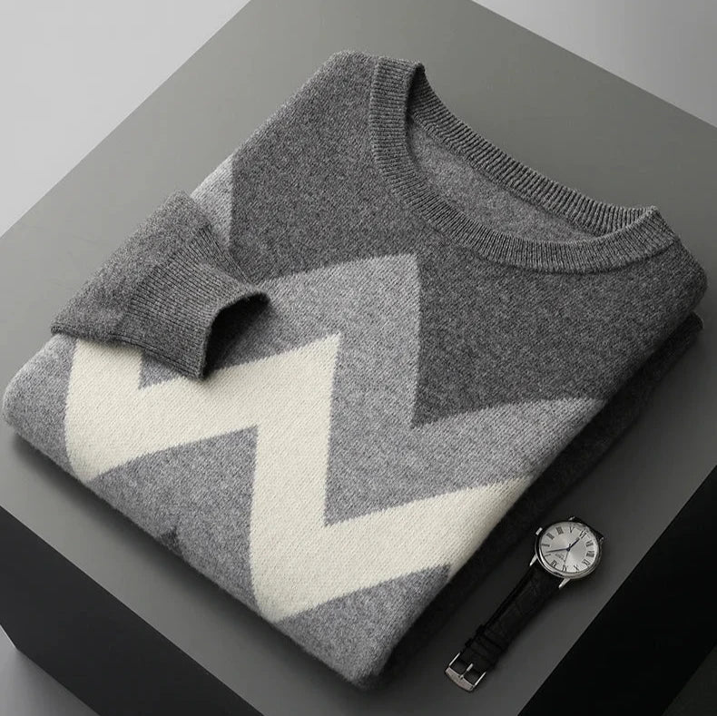 Solano Geometric Sweater