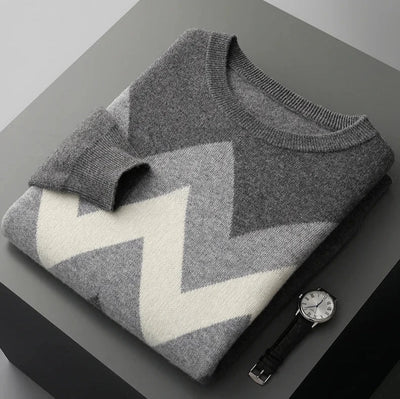 Solano Geometric Sweater