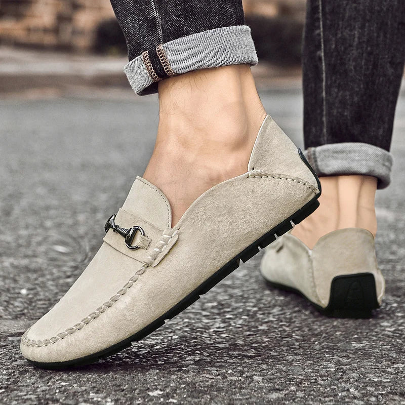 Monaco Suede Loafers
