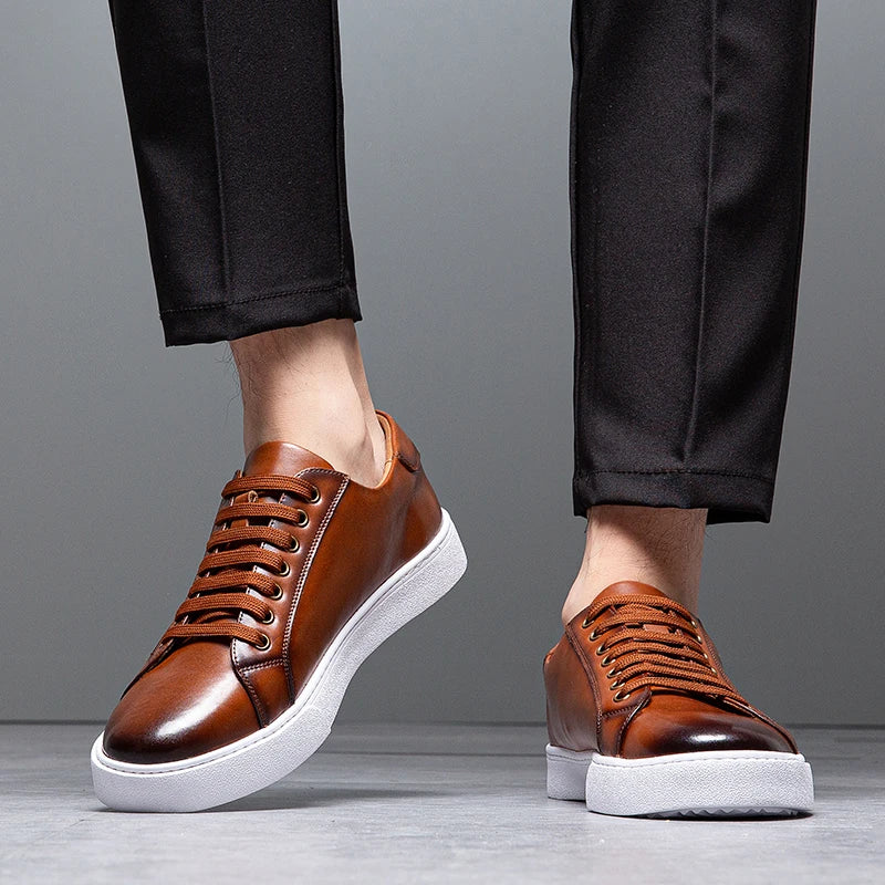 Luxe Leather Sneakers