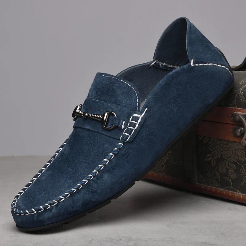 Monaco Suede Loafers