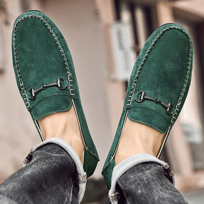 Monaco Suede Loafers