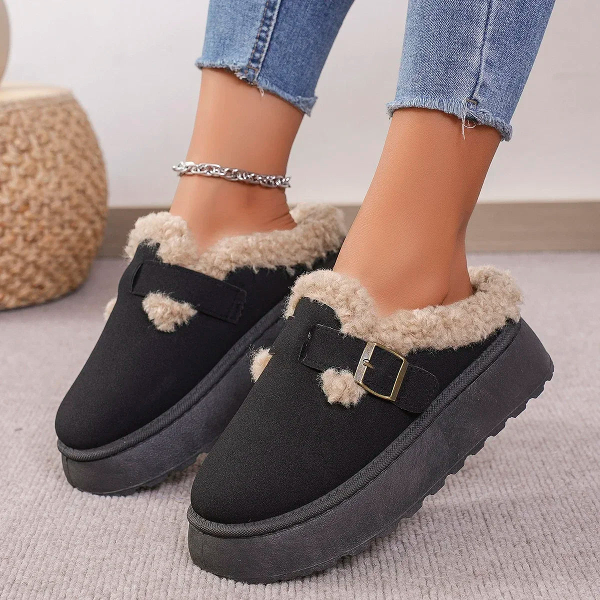Velvet Comfort Slippers