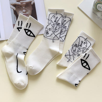 Atelier Line Art Socks