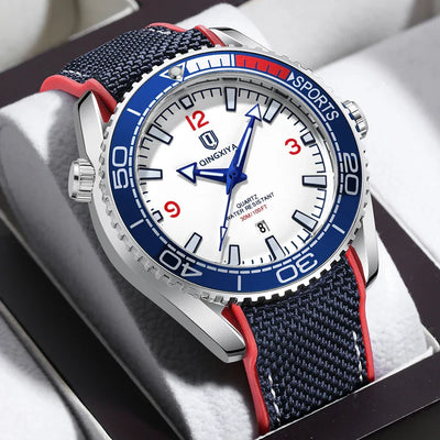 Geneva Stainless Steel Watch