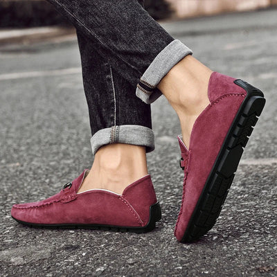 Monaco Suede Loafers