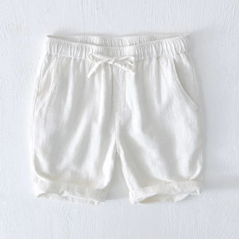 Santorini Linen Shorts