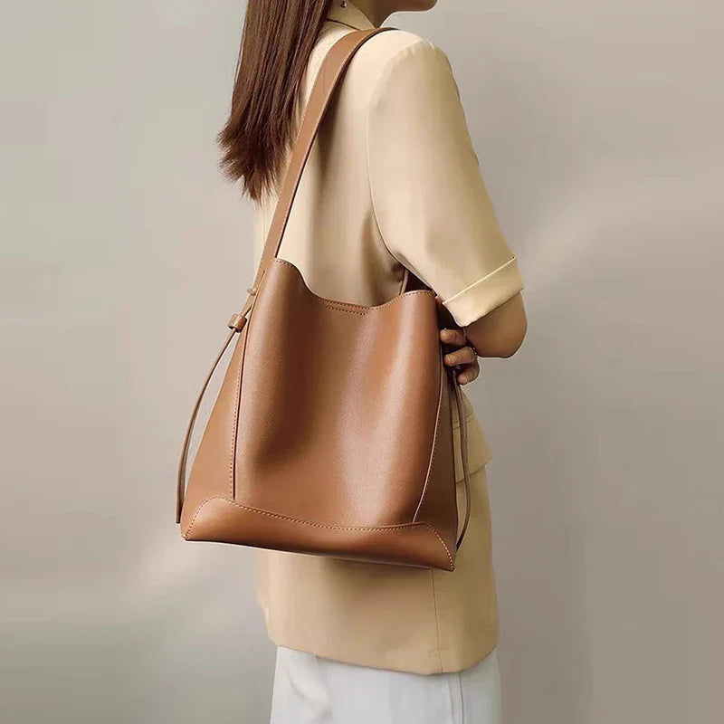 Vintage Leather Tote