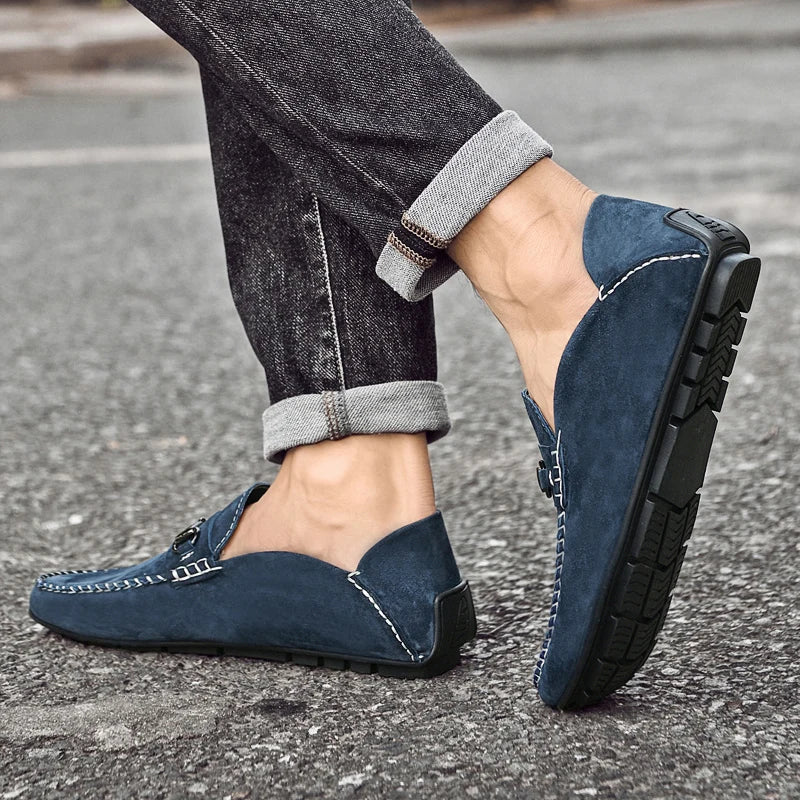 Monaco Suede Loafers