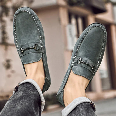 Monaco Suede Loafers