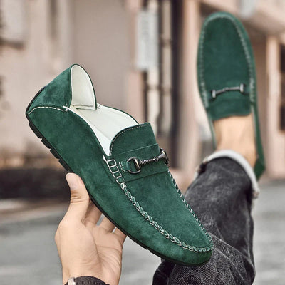 Monaco Suede Loafers