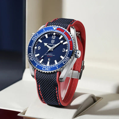 Geneva Stainless Steel Watch