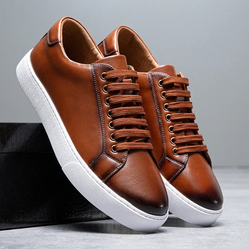 Luxe Leather Sneakers