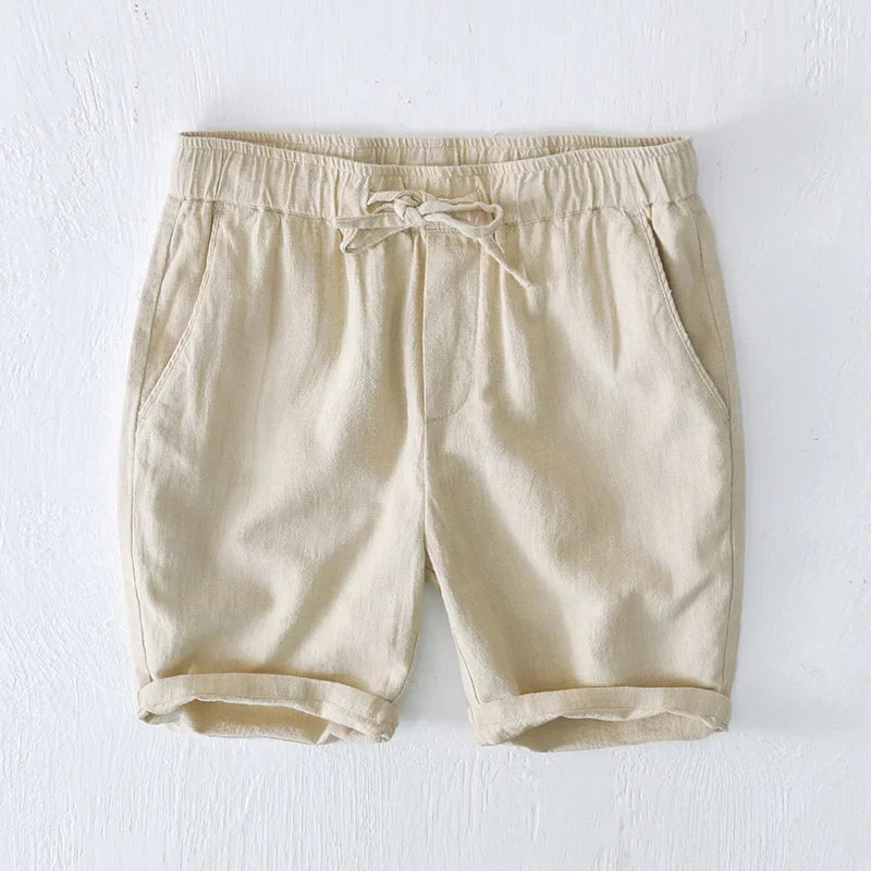 Santorini Linen Shorts