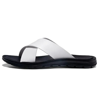 Villano Leather Slide Sandals