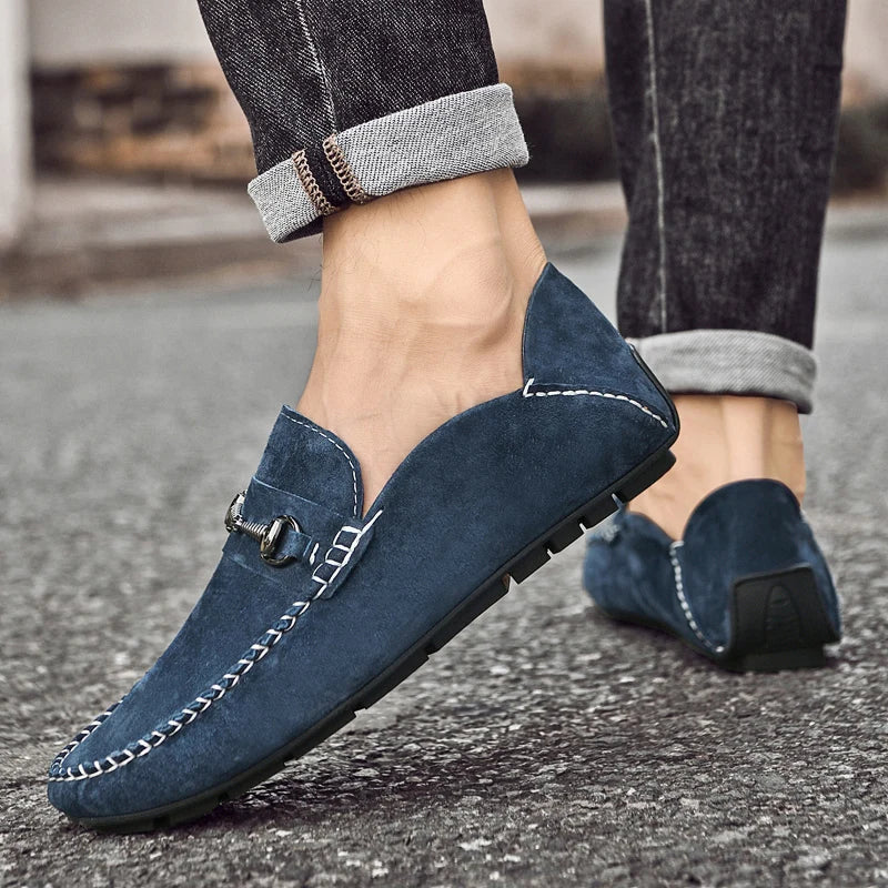 Monaco Suede Loafers