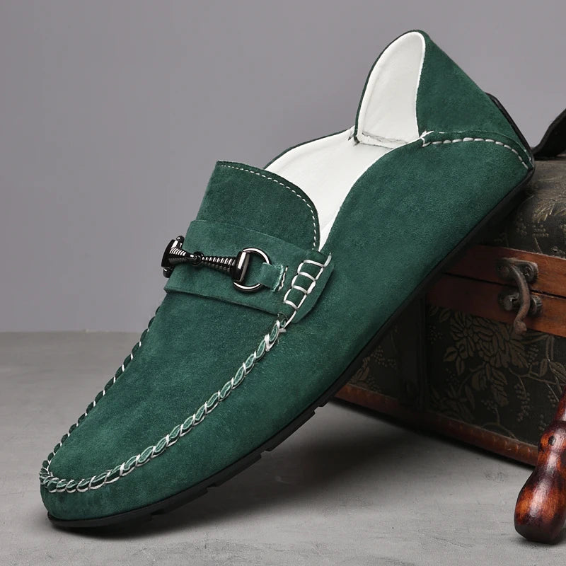 Monaco Suede Loafers