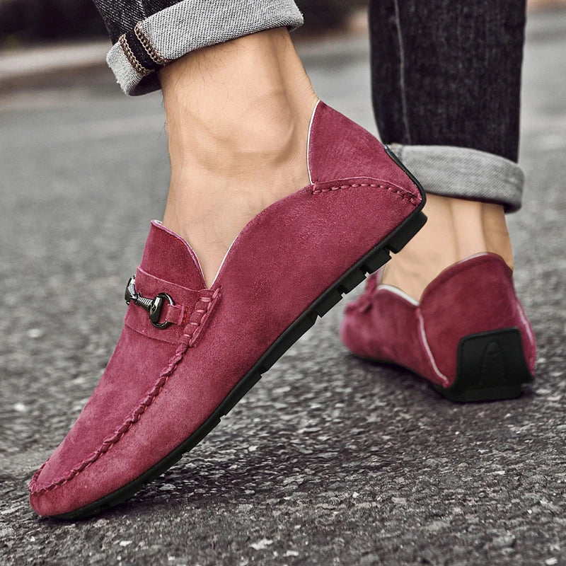 Monaco Suede Loafers