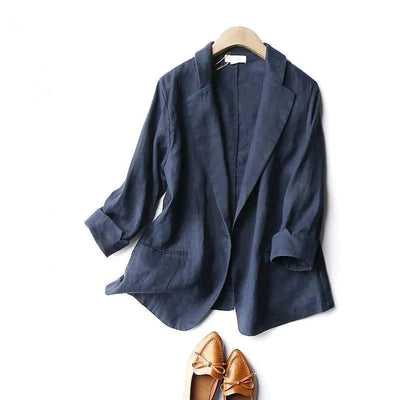 Siena Linen Blazer