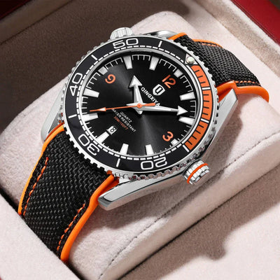 Geneva Stainless Steel Watch