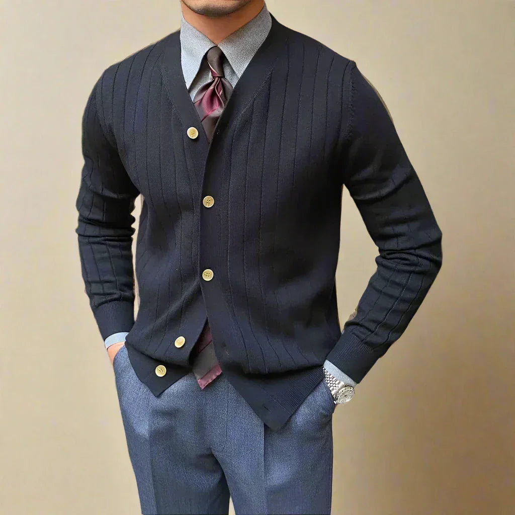 Portofino Pleated Cardigan
