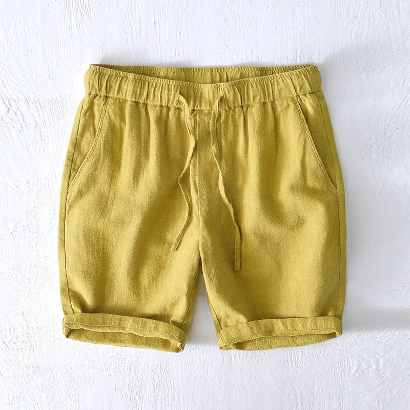 Santorini Linen Shorts