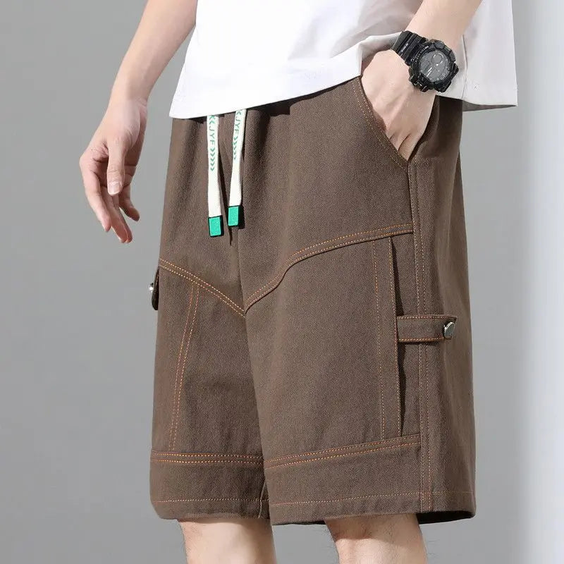 Bordeaux Canvas Shorts