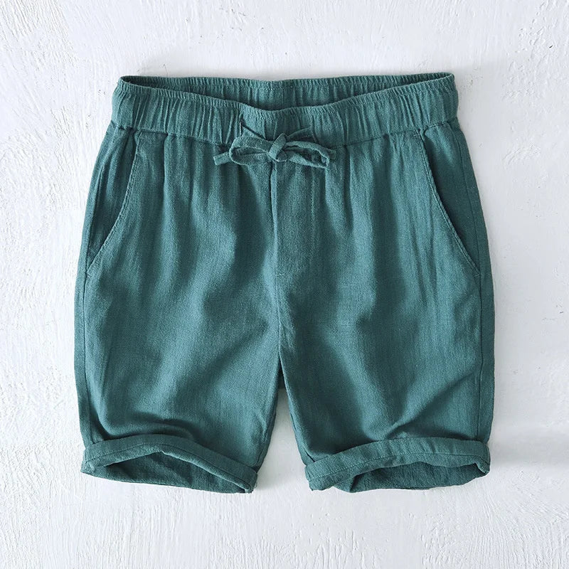 Santorini Linen Shorts