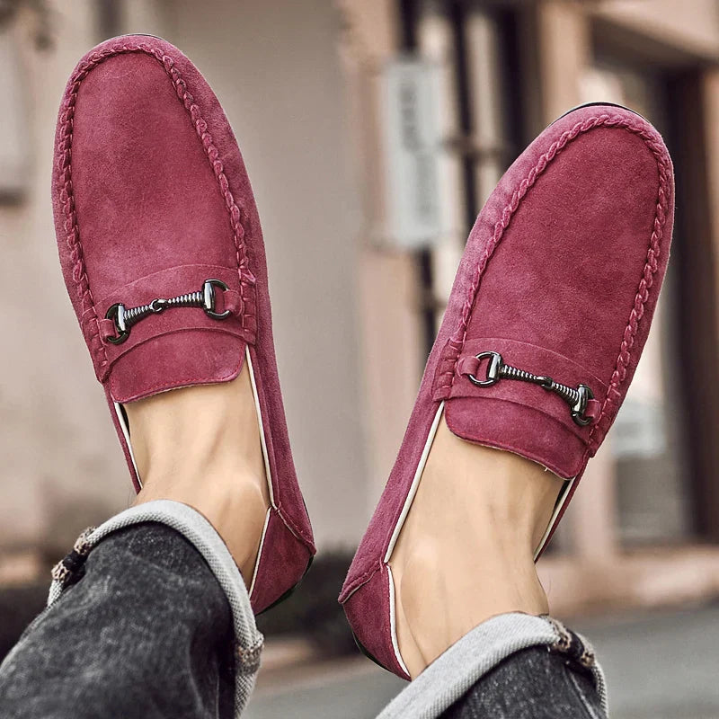 Monaco Suede Loafers