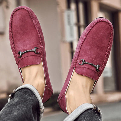 Monaco Suede Loafers