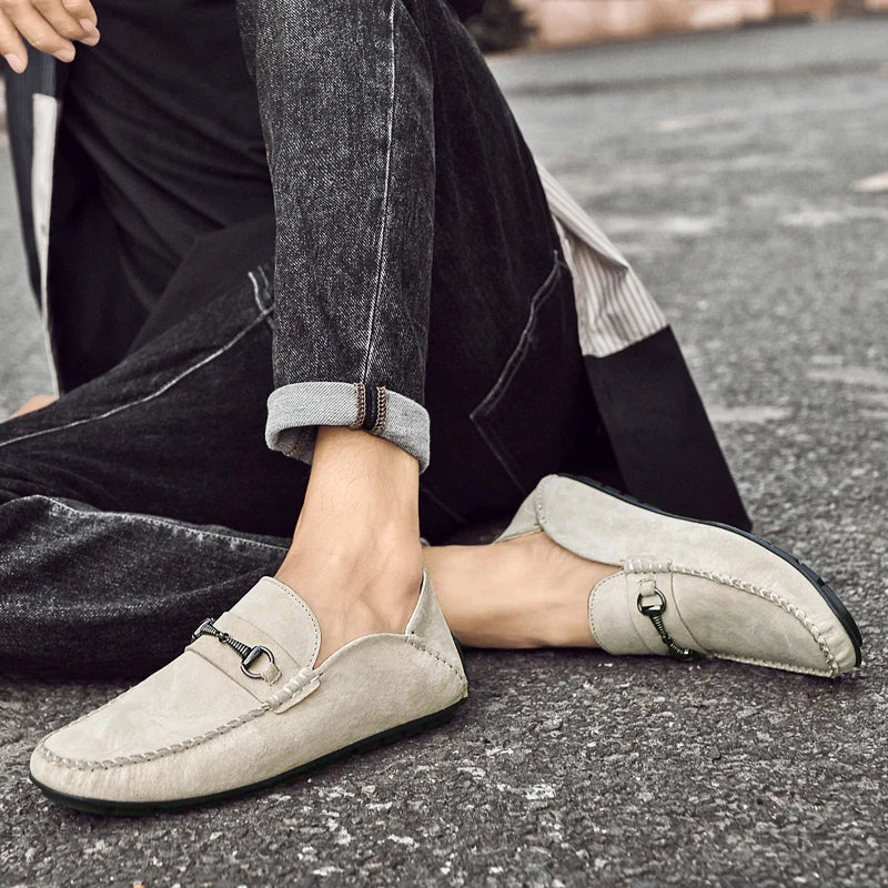 Monaco Suede Loafers
