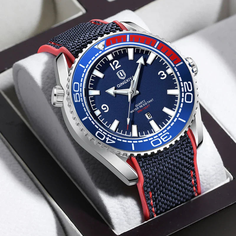 Geneva Stainless Steel Watch