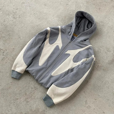 Cryptic Zip-Up Hoodie