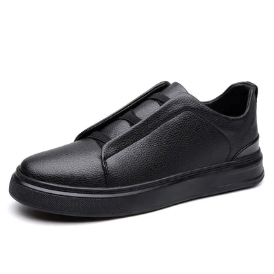 Crossover Leather Sneakers