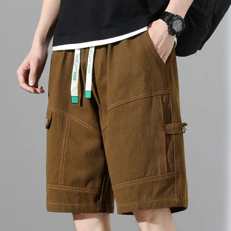 Bordeaux Canvas Shorts