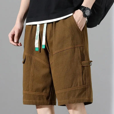 Bordeaux Canvas Shorts