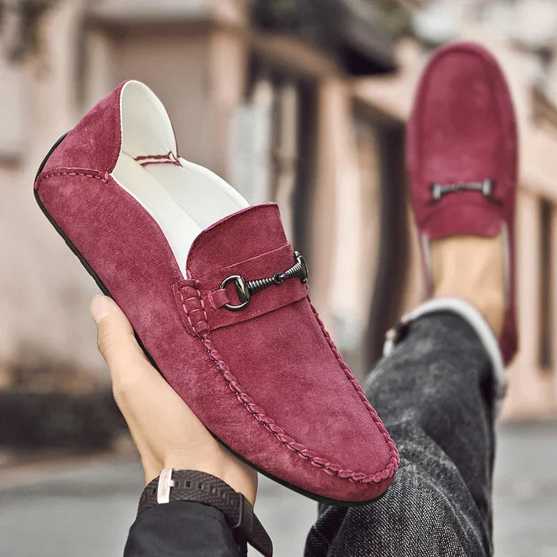 Monaco Suede Loafers